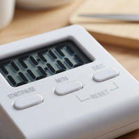 Digital Kitchen Timer Large Digital Screen Display Timekeeper Timer Built-in Stand for Students, Teachers, Cooking, Learning, Office