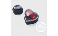 Jewelry Presentation Box Giftpresentation-Ready Box with Clear Lid Romantic for Proposal, Anniversary