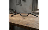 22 Mm Grip Black Motorcycle Handlebar 67 Cm Length M-Shaped Motorcycle Handlebar Cylindrical Bobber Cruiser Bar Long-Lasting