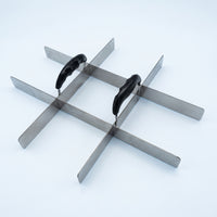 Rectangular Cake Divider with Handles Sturdy Cake Portioner Even Dessert Cutter Easy to Use for Bakers, Bakery
