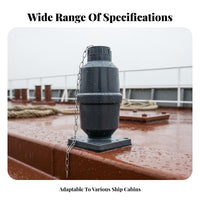 Cover Drain Valve Prevents Reverse Flow Automatic Bailing Drain Boat Scupper Flanged Non-Return Valve for Docks