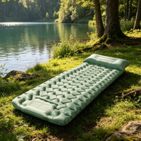 Air Mattress with Built-in Foot Pump Portable Camping Air Mattress Easy to Store Inflatable Sleeping Pad for Backpackers, Tent, Backpacking