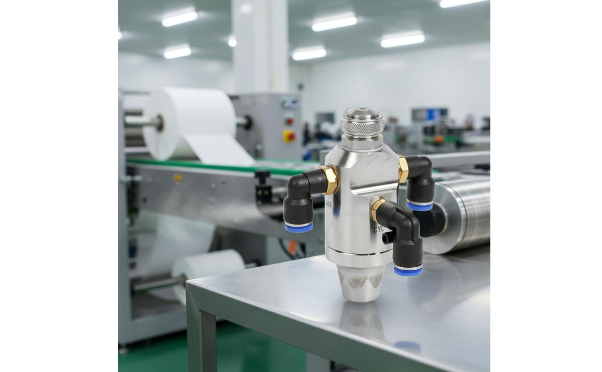Anti-Leak Atomizer Nozzle Fine Mist Air Atomizing Nozzle Industrial Equipment Dust Suppression for Paper Humidifying