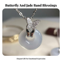 Delicate Necklace Butterfly Centerpiece Subtle Shimmer for Weddings