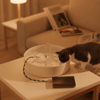 USB Cat Drinking Fountain Pump Easy Installation Cat Water Fountain Pump Compatible Submersible