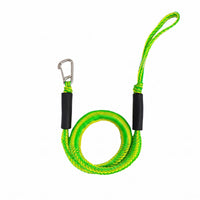 Looped End Bungee Dock Line Snap Hook Shock Absorbing Dock Line Protective Sleeve Sleeve Elastic Mooring Rope No Knots Needed