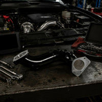 Black EGR Delete Kit Metal EGR Bypass Kit for Truck Owners, Mechanics, Engine Upgrade