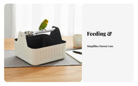 Easy to Clean Bird Potty Training Station Safe and Sturdy Bird Perch with Poop Tray Multi-Purpose for Cockatiels, Medium Parrots