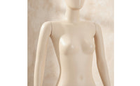 Female Display Mannequin Slim Female Mannequin Commercial-Grade Stable for Boutiques, Shop Window, Clothing Store