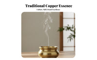 Antique Finish Spiritual Practice Brass incense burner Traditional Scent Dish Household Item for Indoor Worship