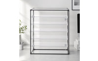 Keyboard Storage Cabinet Desktop Keyboard Display Desktop areaSaving Acrylic Display Case with Lock