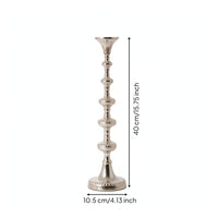 Candlestick with Pedestal Base Stylish Column Candle Holder Tall Decorative Candle Holder for Console