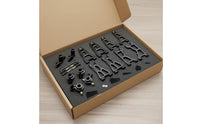 1/12 Scale RC Car Modification Kit 1/12 Scale Car Parts Easy Installation Aluminum Shock Absorber System Upgrade Kit for, off-Pavement