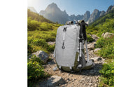 Mountaineering Backpack Ergonomic Hiking Backpack with Frame Adjustable Bag for Climbers, Travel