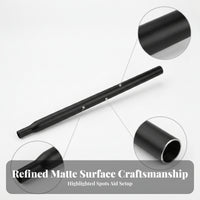 Sandblasted 6061 Alloy Seatpost Narrowed Top Section Aluminum Seatpost Long-Lasting Cycle Seat Post Lightweight