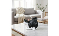 Novelty Gift Cat Tissue Holder Conversation Starter Cat Figurine Tissue Holder Unique Design House Decoration Versatile Use for Desktop, Office