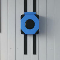Space Saving Boxing Wall Target Shock Absorbing Wall Mounted Punching Pad Adjustable Height Fitness Equipment Quiet Operation for Adults