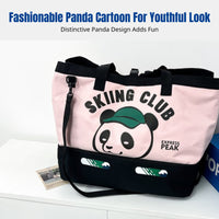 Large Capacity Sports Crossbody Bag, Oxford Cloth Gym Duffel, Shoe Compartment, Skiing Travel