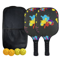 Cushioned Grip Carbon Fiber Pickleball Paddle Safeguard Border Guard Honeycomb Center Pickleball Paddle for Beginners