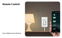 WiFi Power Outlet with Charging Port C Spoken Control Brazilian Common Wall Recept Electric Le Smart Wall Socket with Charging