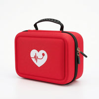 Portable Pressure Monitor Case Safeguarding Pressure Monitor Case with Dividers Hard-Sided Compact for Diabetics