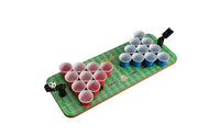 Easy to Assemble Football Drinking Game Board Interactive Tabletop Football Game with Cups Arcade-Style Toy Sturdy for Adults