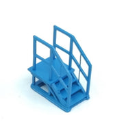 HO Scale Model Stair DIY Railway Diorama Walkway Model Stair with Railing 3D Printed Scenery Kit Unpainted