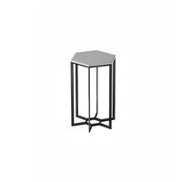 Floor-Standing Flower Pot Table Minimalist Design Hexagonal Pedestal Table Modern Aesthetic Plant Stand Heavy Duty for Homeowners, Interior Designers, Balcony, Living Room, Entryway, Hallway