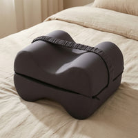 Contoured Foldable Leg Pillow Pressure Relief Memory Foam Leg Pillow Supportive Knee Cushion Alignment for Napping