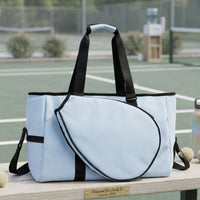 Tennis Racket Bag Structured Tennis Bag with Shoulder Strap Spacious for Matches