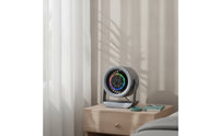 Desk Fan with Digital Display Portable Air Circulator Cordless for Study Table