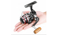 Foldable Mini Fishing Reel Lightweight Fishing Reel with Folding Crank Portable Corrosion-Resistant for Anglers