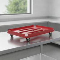 Slimline Pizza Tray Trolley Mobile Pizza Tray Dolly Heavy-Duty Space-Saving for Chefs