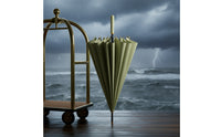 Auto Open and Close Automatic Umbrella Classic Straight Umbrella Windproof Reinforced for Daily Commute, Office
