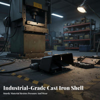 Momentary Action Double Pedal Foot Switch Self-Resetting Industrial Machine Foot Switch Hands-Unrestricted Operation Electrical Component Safety Guard for Metalworkers, Technicians, Workshop, Workshops, Factories, Factory