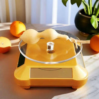 Multi Functional Solar Rotating Display Stand Solar Turntable Display Base 360 Degree Rotating Turntable for Livestreamers, Sellers, Livestream, Market Stall