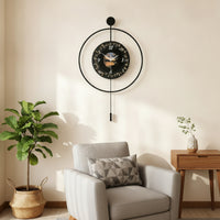 Vinyl Record Style Clock Oversized Vinyl Record Clock Vintage for Living Room
