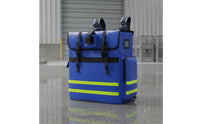 Fire Hose Backpack Waterproof Fire Hose Bag Metal Frame Firefighting Equipment Bag for Emergency Response