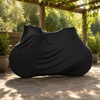Water-Resistant Full-Coverage Bike Cover Dustproof Stretchy Bike Cover Sunshielding Soft Material