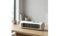 Rechargeable Desk Fan with Phone Holder Compact Wall Mount Fan with Phone Holder Personal Air Circulator Cool for Kitchen