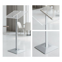 Freestanding Menu Display Stand Stable Floor Standing Display Sign Holder Sturdy Floor Standing Sign Holder Easy to Change for Entrances, Lobbies