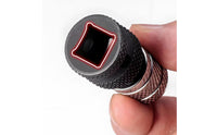 5 Pieces Knurled Telescopic Spring Sleeve Adapter Metal Impact Wrench Adapter Head Long-Lasting Power Tool Accessory High Strength