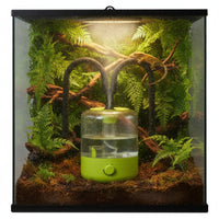 High-Frequency Reptile Humidifier Adjustable Terrarium Humidifier Fine Mist Reptile Fogger Quiet for Amphibian Keepers, Vivarium