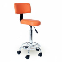 gliding Rolling Casters Adjustable Low Caster Stool 360 Degree Rotation rotating Seat Comfortable Padded padding Utility Chair space-saving Design for Homemakers, Seniors, Kitchen, Laundry Room, Garage, Workshop