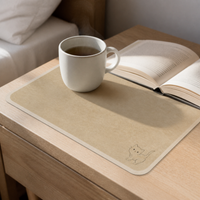 Waterproof Leather Appliance Cover Mat for Washing Machine Refrigerator Tabletop Dust Protection