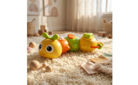 Pressable Caterpillar Toy Textured Press Toy with Sound Tactile Sensory for Toddlers