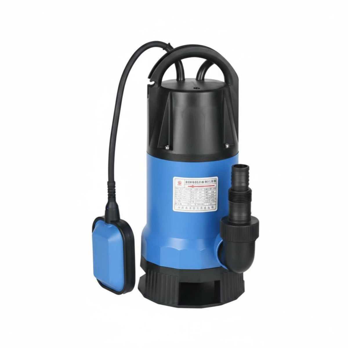 Submersible Liquid Pump, Automatic Float Control, Durable Plastic, 220V, Home, Boat Drainage