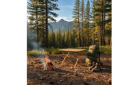 Reinforced Frame Folding Camping Chair Double-Layer Oxford Cloth Portable Camp Chair