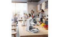 High Power Commercial Ice Shaver Steel Blades Electric Ice Shaver Large Capacity Beverage Machine Non-Slip Handle for Home Use