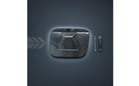 Precision Fit Carbon Fiber Fuel Lid Sticker 3K Twill Weave Carbon Fiber Gas Cap Cover High Gloss Finish Fuel Reservoir Door Protector Resistant for Lexus Owners, Auto Detailing